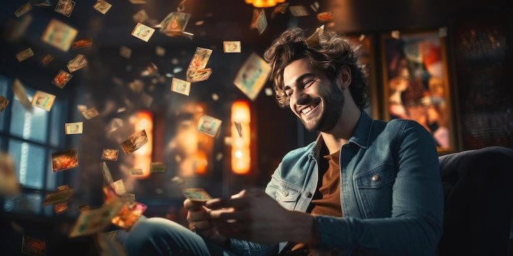 Panel taruhan Baccarat di aplikasi wso slot dengan pilihan Pemain, Banker, dan Seri